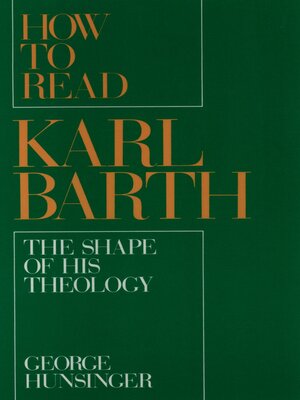 cover image of How to Read Karl Barth
